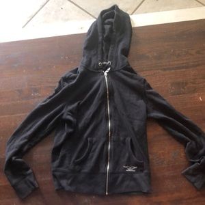Victoria’s Secret “I’m No Angel” Black Zip Up